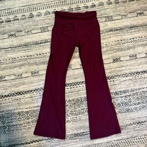 Kids Old Navy Burgundy Flared Bottoms